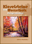 Kieselsteine und Wurzelholz